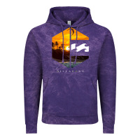 Cloud Purple billabong Vintage Hoodie - SnappyArt