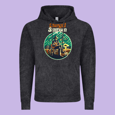 Sturgill Simpson Retro Vintage Hoodie Designed By Snappyart