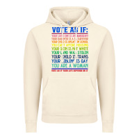 Vintage Artic Vote As If Your Life Depends On It Human Rights Vintage Hoodie - SnappyArt