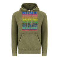 Vintage Olive Vote As If Your Life Depends On It Human Rights Vintage Hoodie - SnappyArt