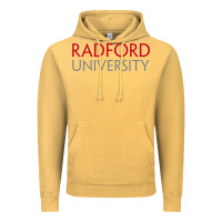Vintage Mustard The radford university Vintage Hoodie - SnappyArt
