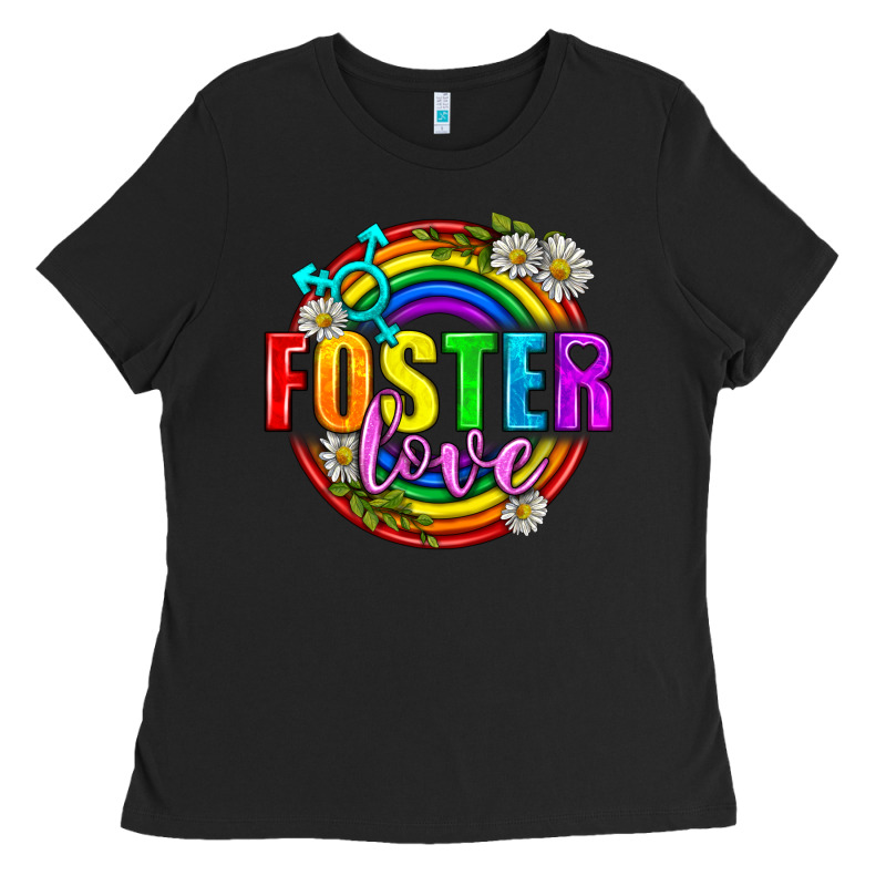 Foster Love Pride Lgbtq Ladies Tee by BundleAndBundleShop | Teevron