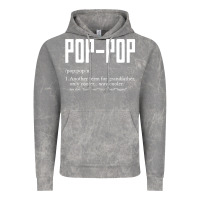 Cloud Rock Pop Pop Gifts Grandpa Fathers Day Pop-Pop Vintage Hoodie - SnappyArt