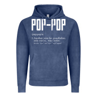 Vintage Denim Pop Pop Gifts Grandpa Fathers Day Pop-Pop Vintage Hoodie - SnappyArt