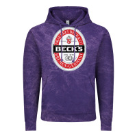 Cloud Purple Beck’s-Dark Vintage Hoodie - SnappyArt