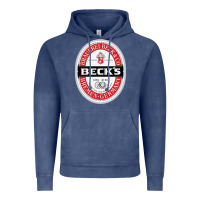 Vintage Denim Beck’s-Dark Vintage Hoodie - SnappyArt