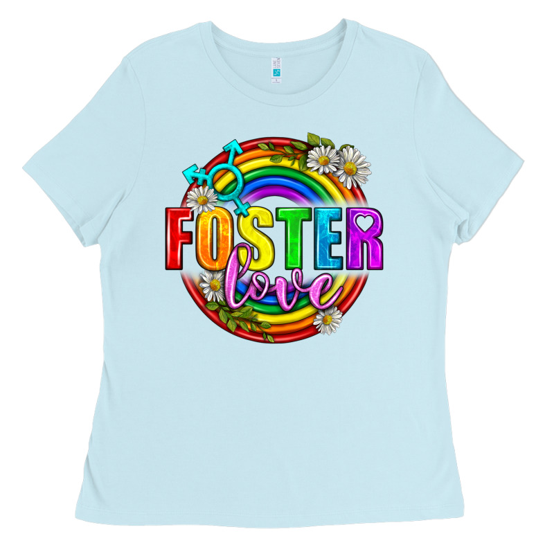 Foster Love Pride Lgbtq Ladies Tee by BundleAndBundleShop | Teevron