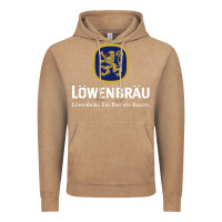 Vintage Coffee lowenbrau Vintage Hoodie - SnappyArt