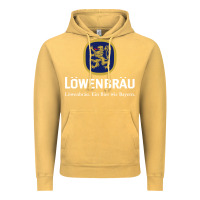 Vintage Mustard lowenbrau Vintage Hoodie - SnappyArt