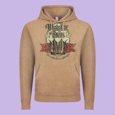 Meister Brau 1891, Beer Vintage Hoodie Designed By Snappyart