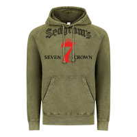 Vintage Olive Seagrams 7 Bk 1.png Vintage Hoodie - SnappyArt