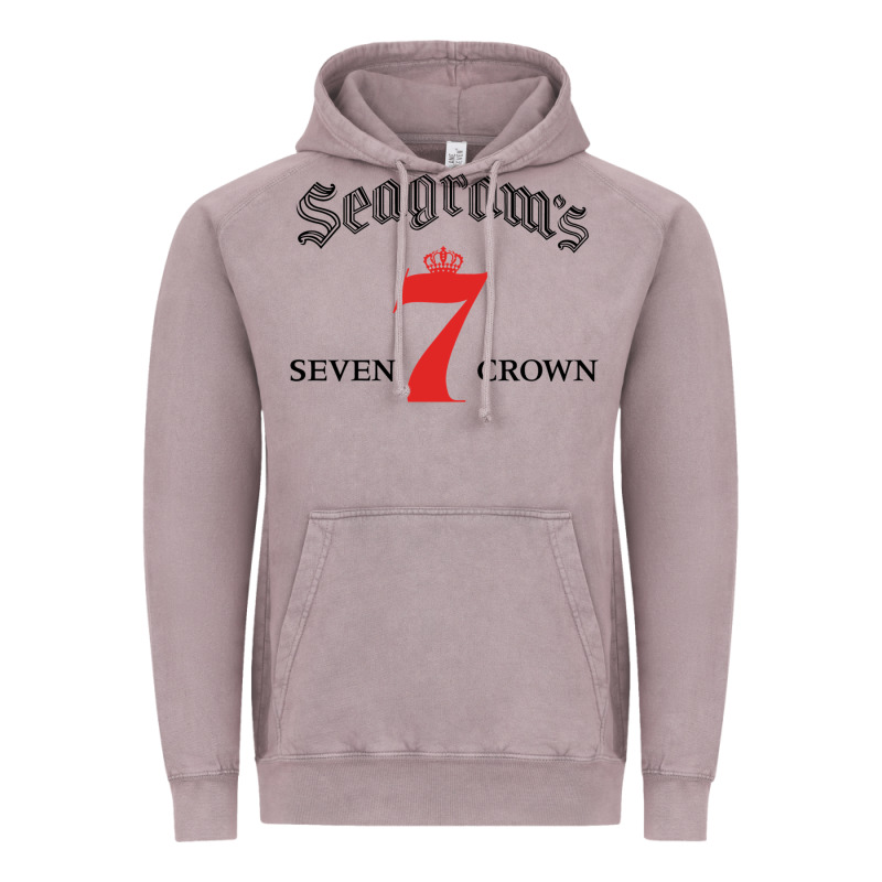 Seagrams 7 Bk 1.png Vintage Hoodie by SnappyArt | Teevron