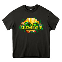 Asphalt St. Patrick's Day American Football Heavy Core Tee - HowdyJamesFarm