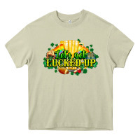 Mossy St. Patrick's Day American Football Heavy Core Tee - HowdyJamesFarm