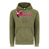 Vintage Olive cool,marist,red,foxes Vintage Hoodie - SnappyArt