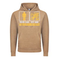 Vintage Coffee mens my dad is a drummer your dad not drum player father's day t shirt Vintage Hoodie - SnappyArt
