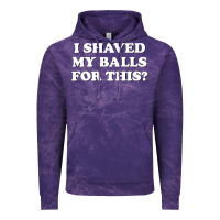 Cloud Purple I Shaved My Balls For This The Vintage Hoodie - SnappyArt