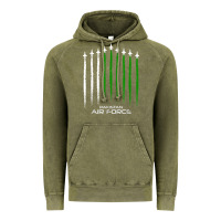 Vintage Olive pakistan air force shirt   pakistani flag men women kids t shirt Vintage Hoodie - SnappyArt