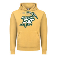 Vintage Mustard Missouri S&T Miners Vintage Hoodie - SnappyArt