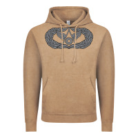 Vintage Coffee Air Force Civil Engineer Badge Vintage Hoodie - SnappyArt