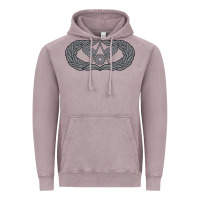 Vintage Zinc Air Force Civil Engineer Badge Vintage Hoodie - SnappyArt