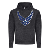 Vintage Black US Air Force USAF Vintage Hoodie - SnappyArt