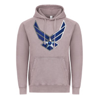 Vintage Zinc US Air Force USAF Vintage Hoodie - SnappyArt