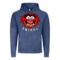 Vintage Denim Muppets Animal Vintage Hoodie - SnappyArt