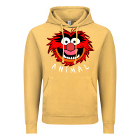 Vintage Mustard Muppets Animal Vintage Hoodie - SnappyArt