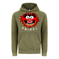Vintage Olive Muppets Animal Vintage Hoodie - SnappyArt
