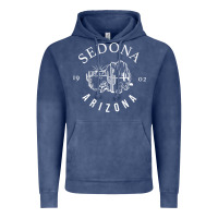 Vintage Denim womens sedona arizona t shirt sedona az vintage arizona vacation v nec Vintage Hoodie - SnappyArt