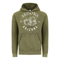 Vintage Olive womens sedona arizona t shirt sedona az vintage arizona vacation v nec Vintage Hoodie - SnappyArt