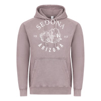 Vintage Zinc womens sedona arizona t shirt sedona az vintage arizona vacation v nec Vintage Hoodie - SnappyArt
