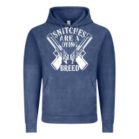 Vintage Denim Snitches Are A Dying Breed Motorcycle Biker Gun Vintage Hoodie - SnappyArt