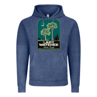 Vintage Denim Trending Lake Wateree State Park Sc Vintage Travel Vintage Hoodie - SnappyArt