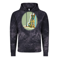 Cloud Black German Shepherd isolated on whot. Vintage Hoodie - SnappyArt