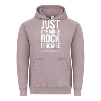 Vintage Zinc Rockhounds gear gift Just one more rock funny rockhounding Vintage Hoodie - SnappyArt