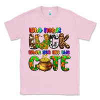 Bubblegum Pink Who needs luck when you are this cute Classic Tee - OliviaCreatesArt