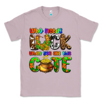 Lilac Who needs luck when you are this cute Classic Tee - OliviaCreatesArt