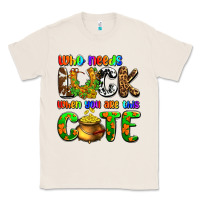 Natural Who needs luck when you are this cute Classic Tee - OliviaCreatesArt