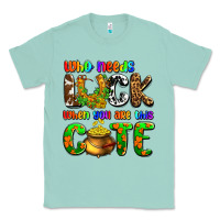 Seafoam Who needs luck when you are this cute Classic Tee - OliviaCreatesArt