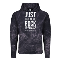 Cloud Black Rockhounds gear gift Just one more rock funny rockhounding Vintage Hoodie - SnappyArt
