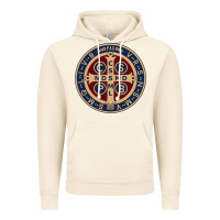 Vintage Artic Saint Benedict Medal 1 Vintage Hoodie - SnappyArt