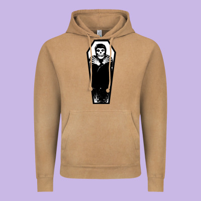 The Crimson Ghost Vintage Hoodie Designed By Snappyart