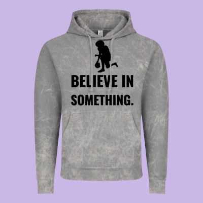 Colin Kaepernick Believe In Something Vintage Hoodie Designed By Snappyart
