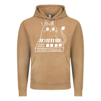 Vintage Camel The KIFFNESS X ALUGALUG white cat Classic Vintage Hoodie - SnappyArt
