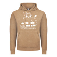 Vintage Coffee The KIFFNESS X ALUGALUG white cat Classic Vintage Hoodie - SnappyArt