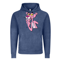 Vintage Denim pink panther Vintage Hoodie - SnappyArt