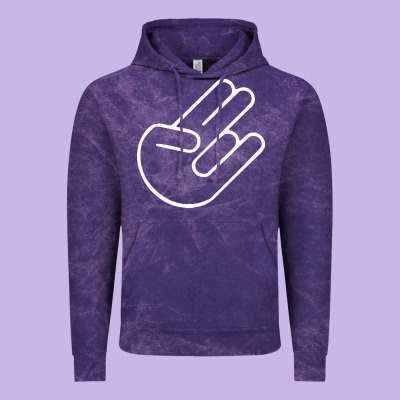Shocker Hand Vintage Hoodie Designed By Snappyart