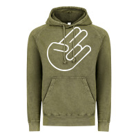 Vintage Olive shocker hand Vintage Hoodie - SnappyArt